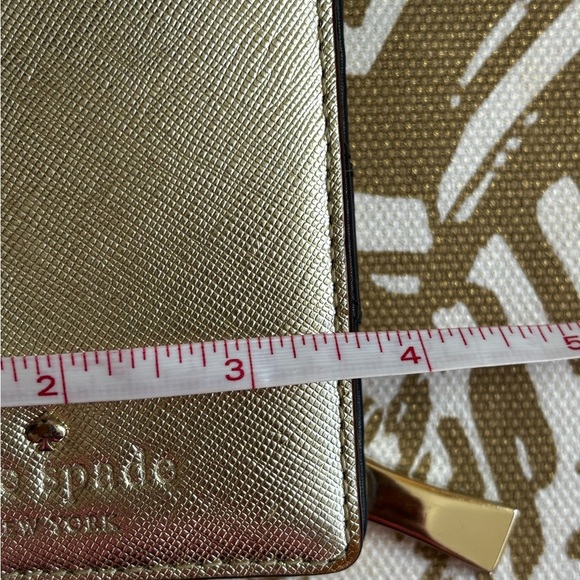 Kate Spade ♠️ Gold Mini Wallet - Picture 7 of 8